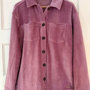 Carve Designs Orchid Corduroy Shacket